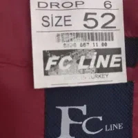 کت و شلوار زرشکی سایز ۵۲|لباس|پارسآباد, |دیوار