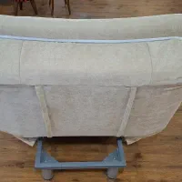 دو راحتی تک نفره تختخواب شو|مبلمان خانگی و میز عسلی|رشت, منظریه|دیوار
