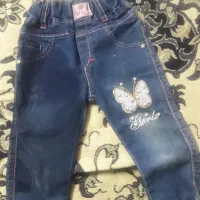 فروش دو عدد کاپشن و یک شلوار جین بچگانه|کفش و لباس بچه|سمنان, |دیوار