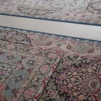 سه تخته فرش هفتصد شانه hcp دستباف گونه صادراتی