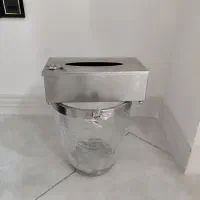 ست  سطل و جا دستمالی