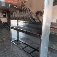 کباب پز گازی ومنقل هود وان سینک میزکار کابینت فلز|کافیشاپ و رستوران|ارومیه, |دیوار