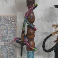 یک عدد قلیان چوبی در حد نو