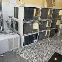 مشتری کولر مشکل دار سوخته فرسوده سالم