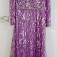 لباس شاین دارنونو زیبا مرواریدی سایز 44و42رنگ شاد