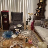 لمونژکریستال  چینی قاشق شکلات آجیل قهوه خوری قدیمی|ظروف سرو و پذیرایی|تهران, ونک|دیوار