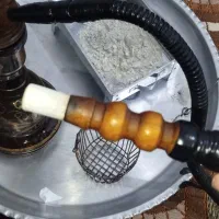 قلیان چوب جق قدیمی دوسیب|زیورآلات و اکسسوری|ایلام, |دیوار