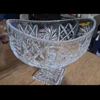 کشکول بلوری پایه دار|ظروف سرو و پذیرایی|فولادشهر, C1|دیوار