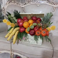 حکاکی هندوانه ومیوه آرایی شب یلدا