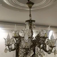 لوستر برنز 5شاخه دوبل سالم