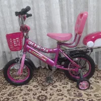 دوچرخه سایز ۱۲ صورتی|دوچرخه، اسکیت، اسکوتر|قم, فرهنگیان و شهربانی|دیوار