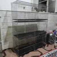 قفس پرنده هشت خان تاشو|لوازم جانبی حیوانات|کرمان, |دیوار