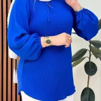 شومیز پلیسه کرپ حریر و شومیز مراکشی