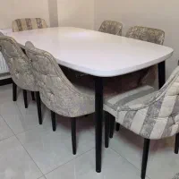 میز مینیمال ۶ نفره سالم و تمیز