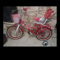 دوچرخه دخترانه صورتی سایز ۱۶