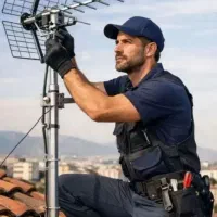 نصب و تعمیرات گیرنده،آنتن گردان .