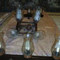 3 عدد لوستر چوبی های نور|لوستر و چراغ آویز|تهران, زرکش|دیوار