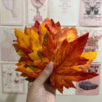 برگ های پاییزی دکوری