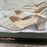 کفش عروس مرواریدی