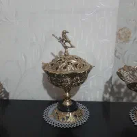 دکوری شیرینی میوه و شکلات خوری برنجی|صنایع دستی و سایر لوازم تزئینی|ری, سیزده آبان|دیوار