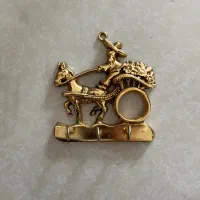 برنجی آب طلا|لوستر و چراغ آویز|تهران, افسریه جنوبی|دیوار