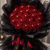 دسته گل‌روبانی