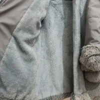 کاپشن دخترونه طوسی.کاملا سالم|کفش و لباس بچه|اردبیل, |دیوار