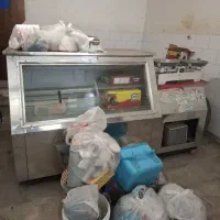 یخچال ویترینی سالم استیل