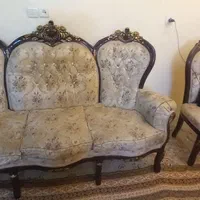 مبل سلطنتی 9نفره|مبلمان خانگی و میز عسلی|خاوران, |دیوار