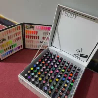 پک ۱۰۰ عددی لاک ژل TEDDY ، تقریباً نو ، مناسب سالن