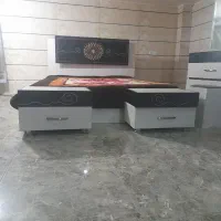 تخت دونفره باتشک طبی|تخت و سرویس خواب|سنندج, |دیوار