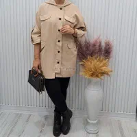 مانتو پاییزه اقتصادی داخل آسترکشی شده