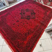 فرش۱۲متری قرمز ارزان جفت آخر آکبندپلمپ حاجی حسینی