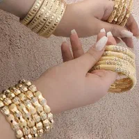 النگو اماراتی کپی طلا|بدلیجات|قم, باغ شریفی|دیوار