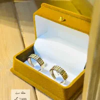شارژ حلقه ست(ازدواج )در گالری یکتاگلدیزد|جواهرات|یزد, |دیوار