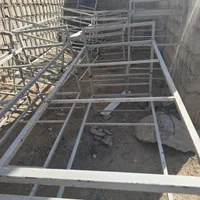 تخت فلزی دو طبقه|تخت و سرویس خواب|جیرفت, |دیوار