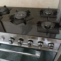 اجاق گاز طرح فر پنج شعله