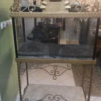 آکواریوم فرفروژه با پایه