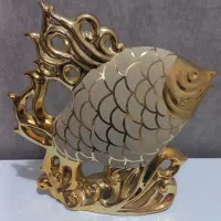مجسمه ماهی طلایی دکوراتیو