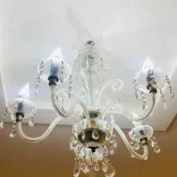 دو عدد لوستر پنج شاخه