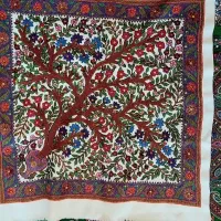 پته تابلو درختی سفید