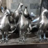 مجسمه فولادی قیمت توافقی|مجسمه، تندیس، ماکت|اصفهان, باتون|دیوار