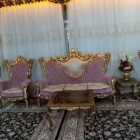 فروش مبل سلطنتی نه نفره|مبلمان خانگی و میز عسلی|لردگان, |دیوار