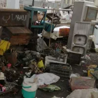 ضایعات آهن خوردریز انباری