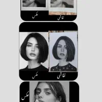 طراحی چهره (سیاه‌قلم)-سفارشات پذیرفته میشود