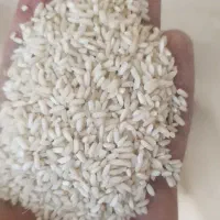 برنج عنبر. با دستگاه سنتی