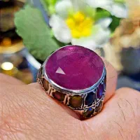 انگشتر چل سنگ  معدنی