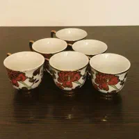 فنجان و نعلبکی|ظروف سرو و پذیرایی|کرمان, |دیوار