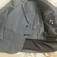 کت شلوار زغال سنگی