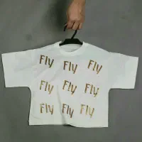 کراپ تیشرت بچگانه|کفش و لباس بچه|گلستان (تهران), |دیوار